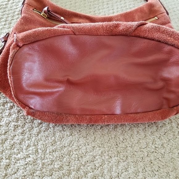 LAST CHANCE!! Tignanello Leather and Suede Hobo - Picture 3 of 7